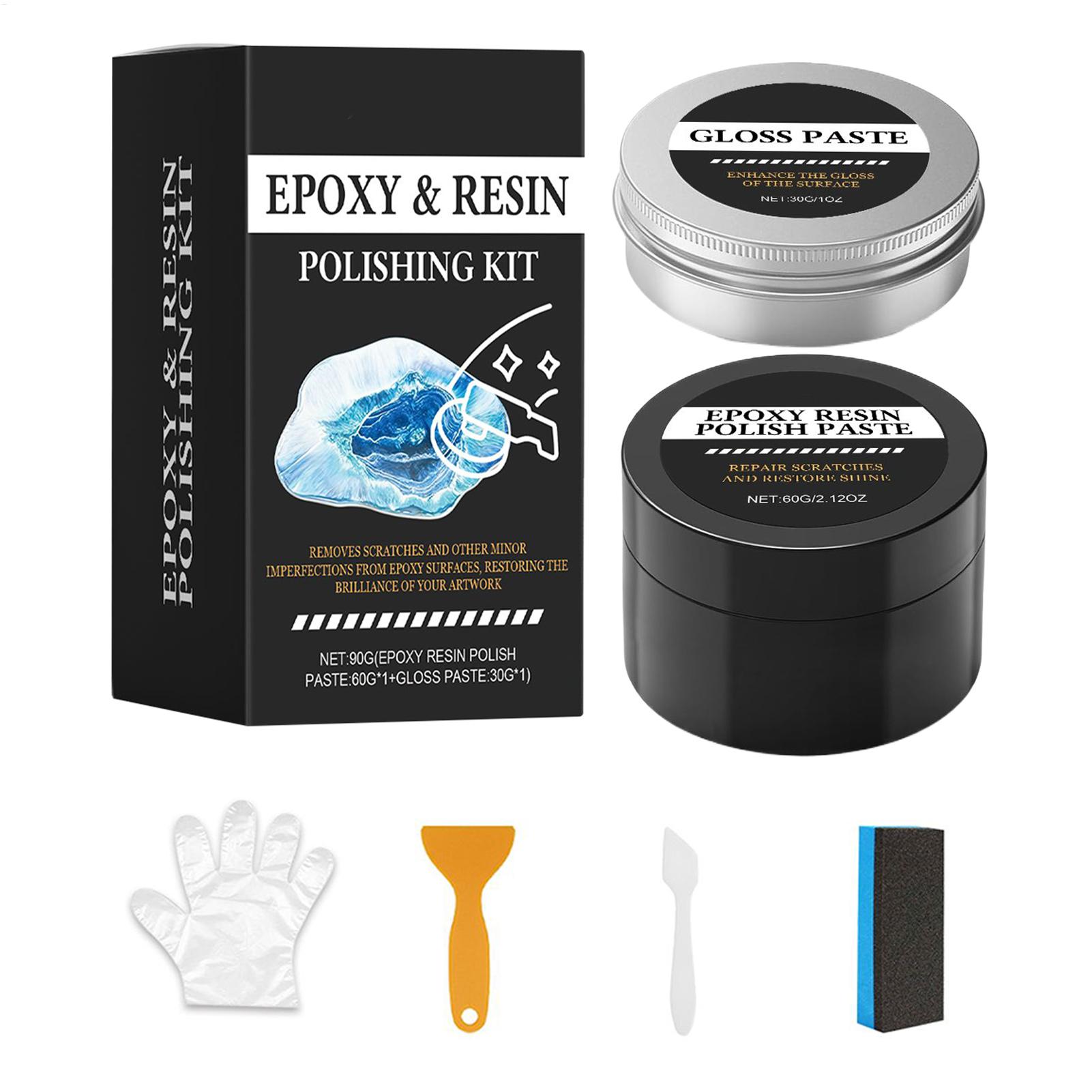 Resin Art And Decor - Epoksi reçine yüksek parlaklıkta parlatma macunu