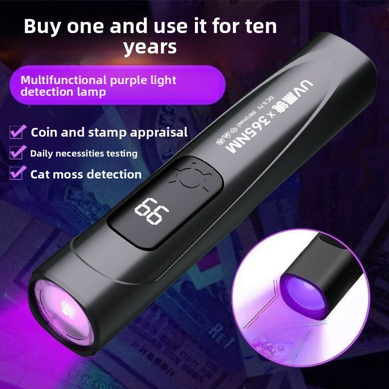 Resin Art Uv Light - 365nm UV Siyah Işık El Feneri