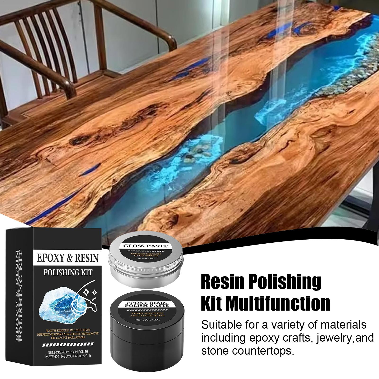 Resin Art And Decor - Epoksi Reçine Parlatma Seti - Parlaklığı