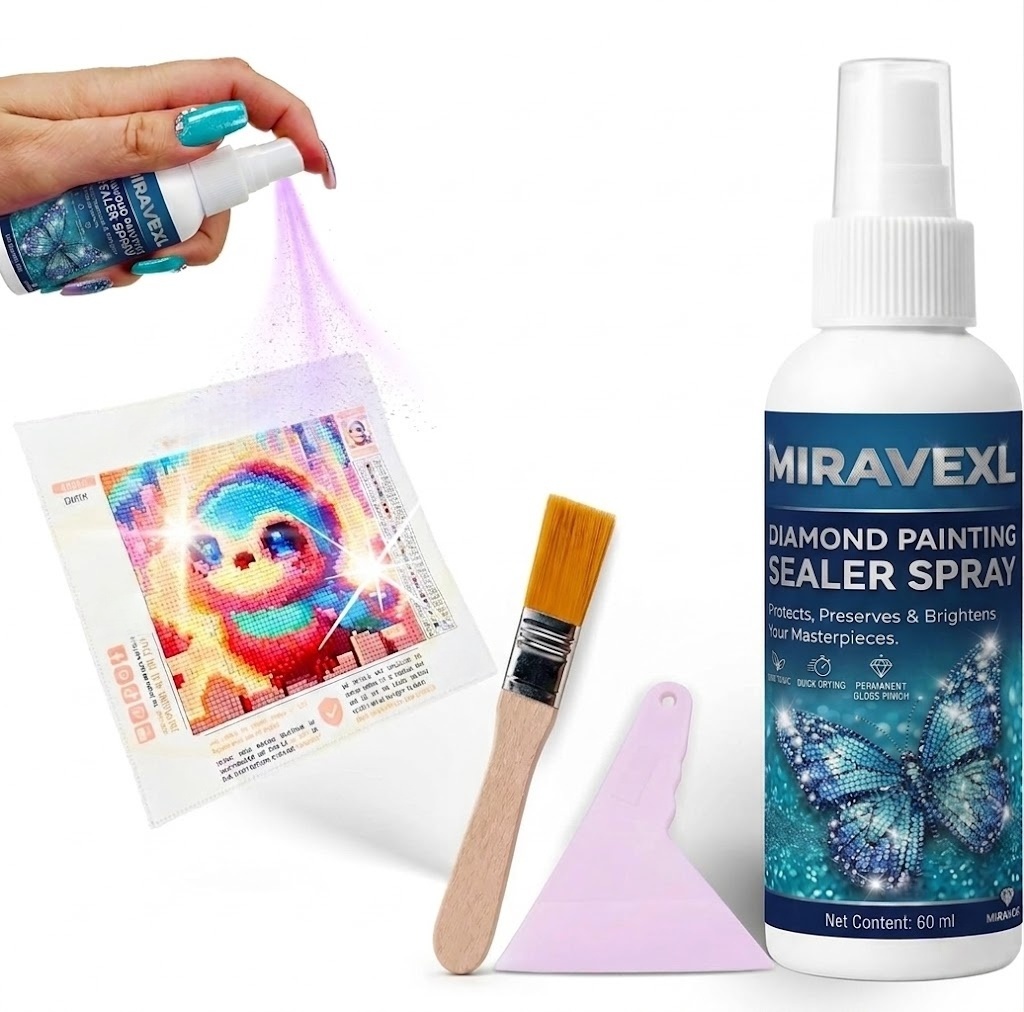Resin Art Canvas - Zekacılığınızı Koruyun: Miravexl Hızlı Kuruyan Elmas