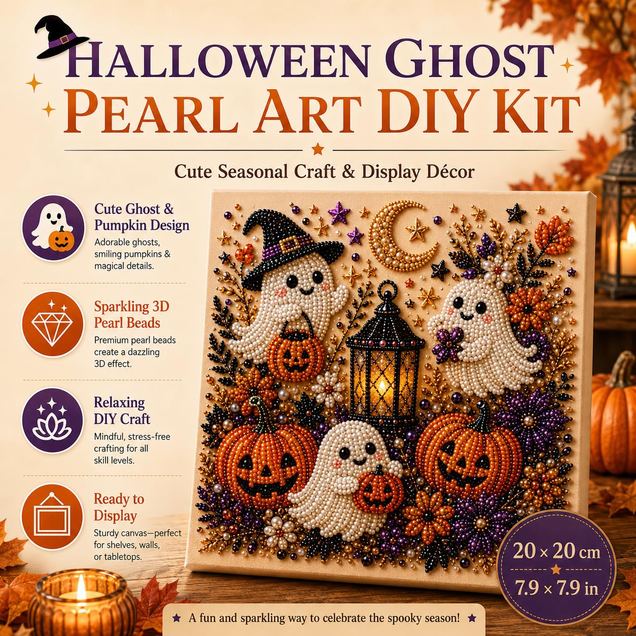 @Halloween Yetişkinler İçin İn - Resin Art Wall Decor incelemesi ve fiyatı