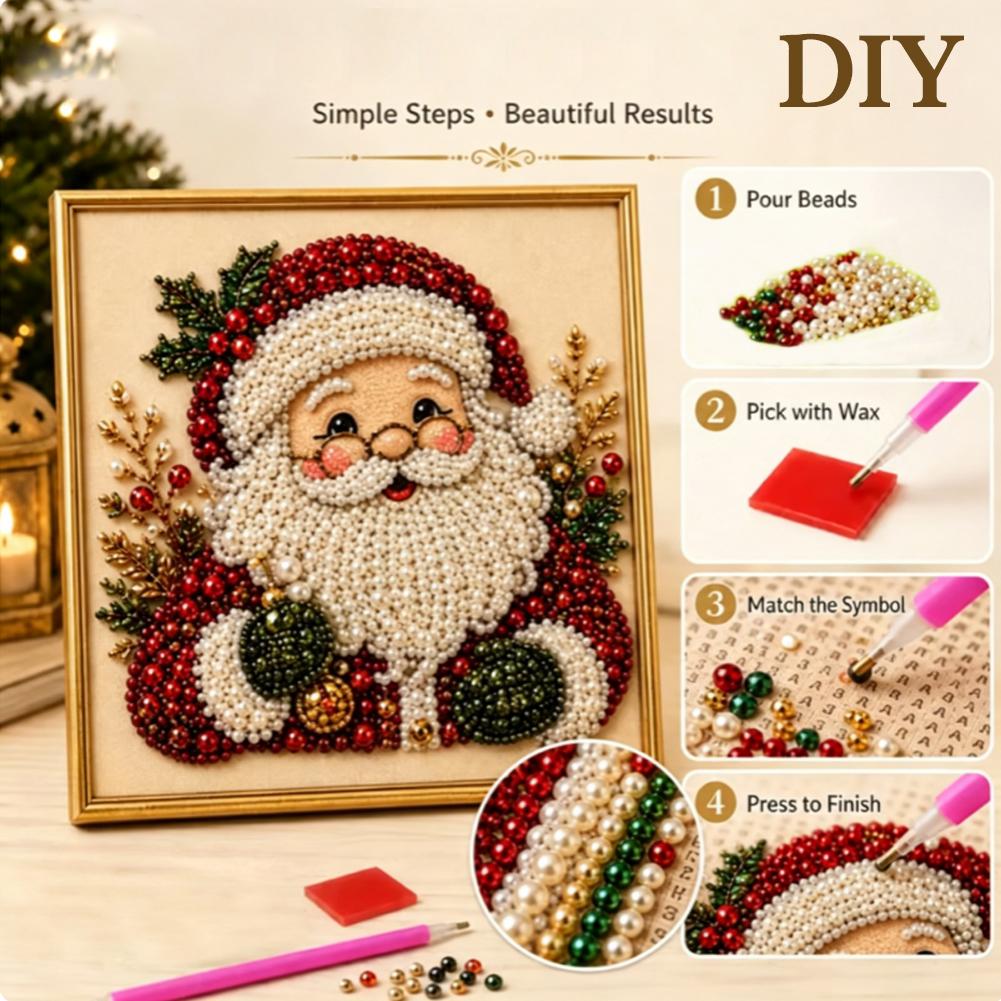 Noel Baba İnci Sanatı DIY Kiti - Resin Art For Kids incelemesi ve fiyatı