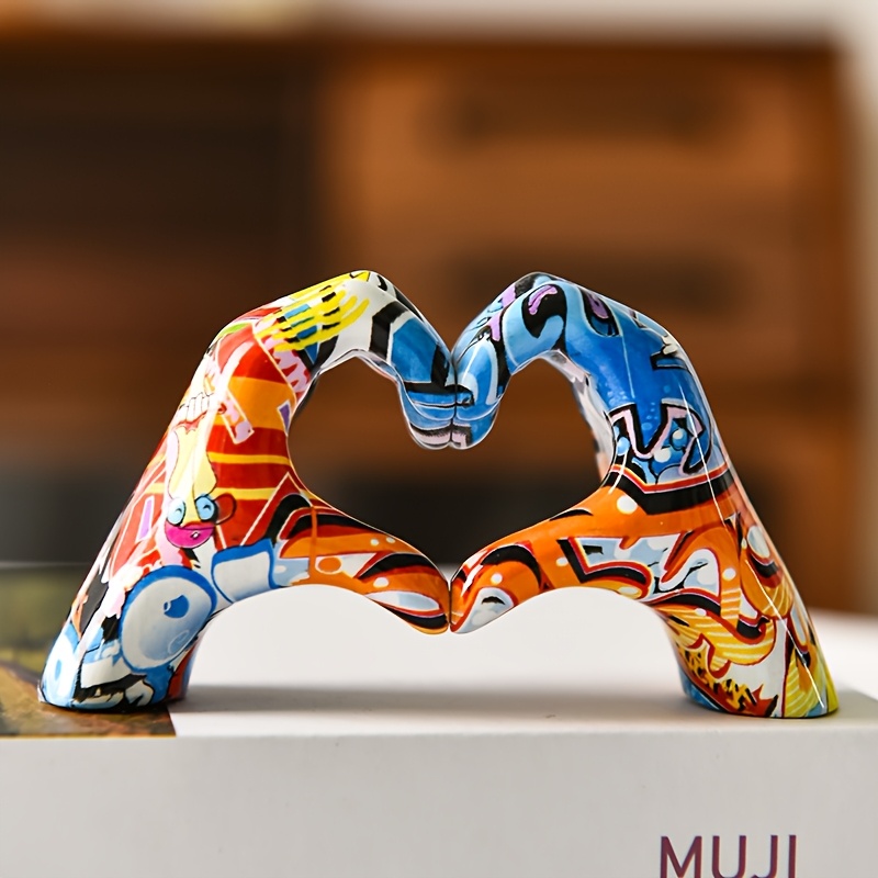 Kişiselleştirilmiş Renkli Kalp - Resin Art Wall Decor incelemesi ve fiyatı
