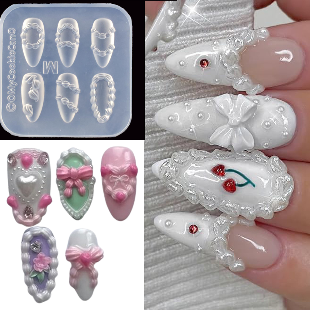 1 adet 3D Fransız Kreması Tırn - Resin Art Template incelemesi ve fiyatı