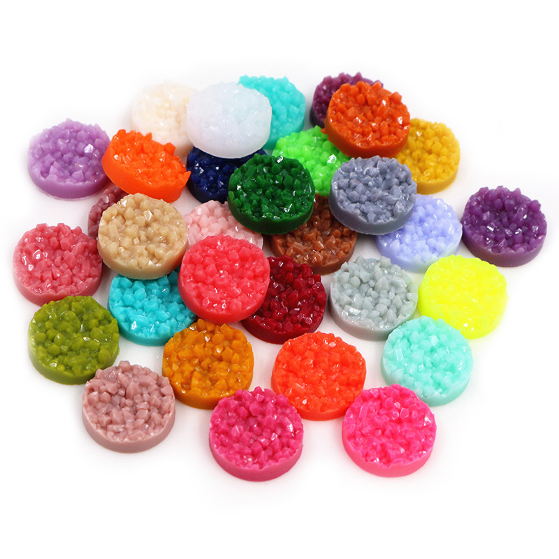 40 adet Reçine Druzy Cabochons - Resin Art For Sale incelemesi ve fiyatı
