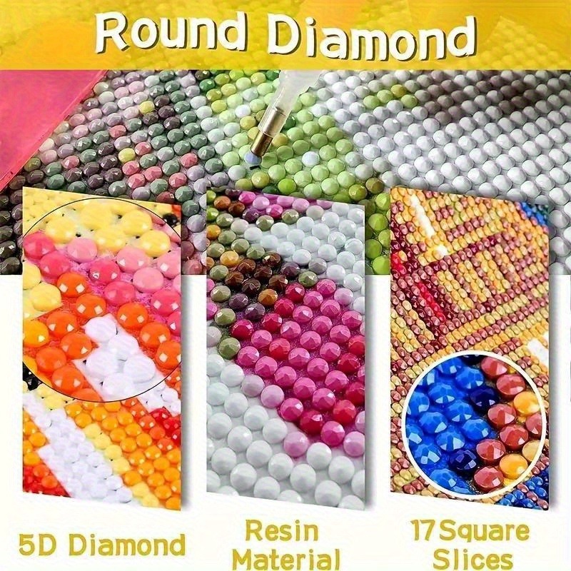 2D Düz Zarif Elmas Dekorlu Tab - Resin Art Business incelemesi ve fiyatı