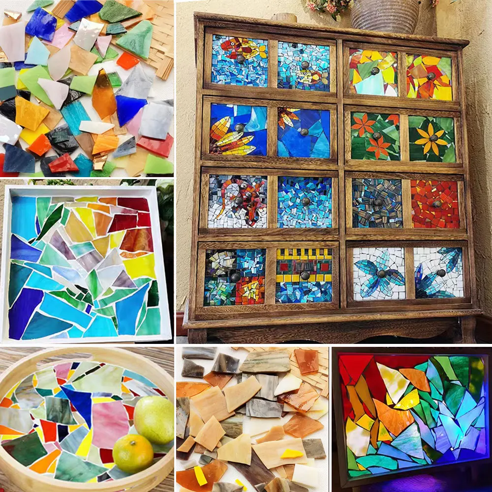 100g Mozaik Fayans Vitray Moza - Resin Art Coasters incelemesi ve fiyatı