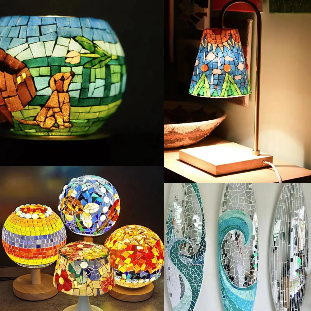 100g Mozaik Fayans Vitray Moza - Resin Art Coasters incelemesi ve fiyatı