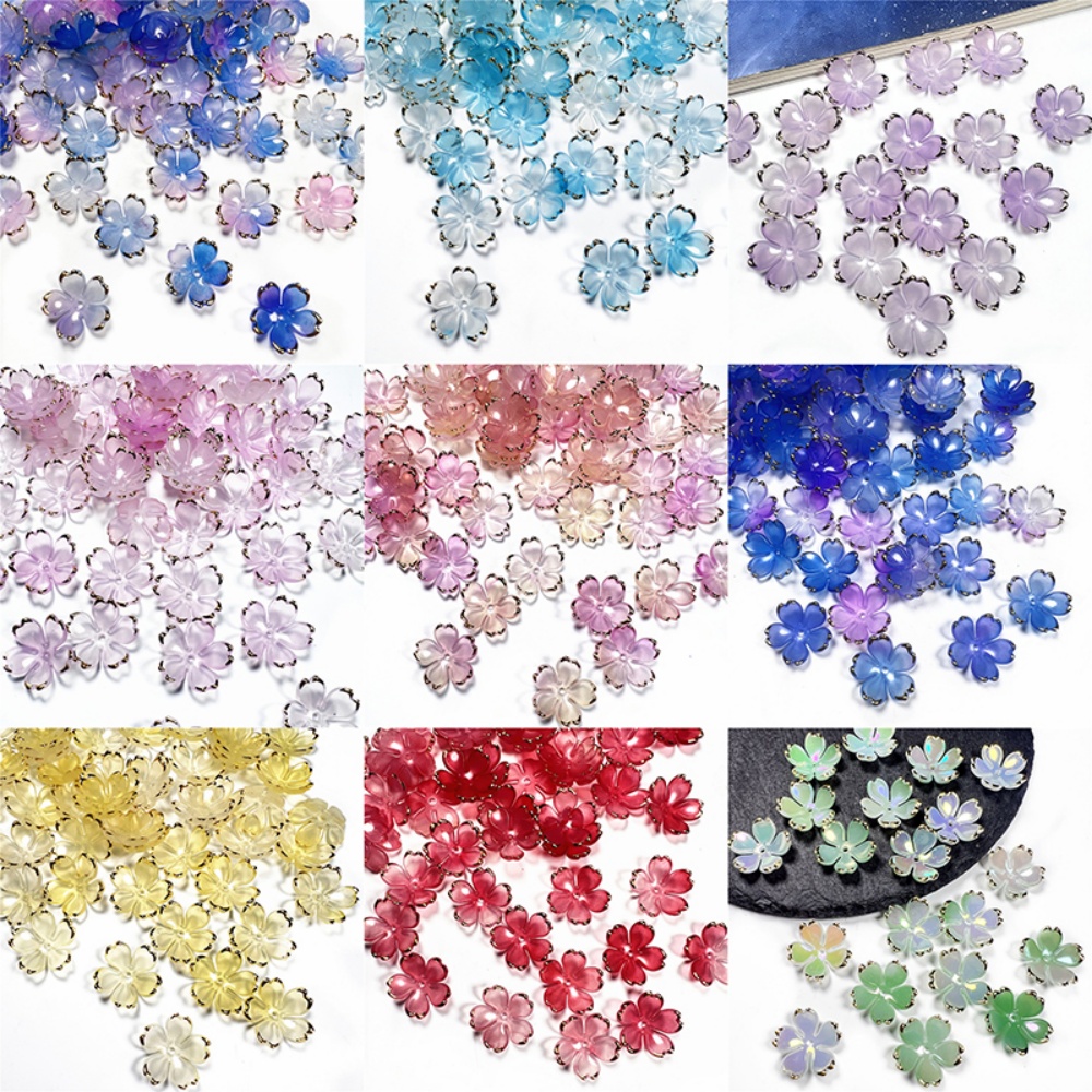 50 adet/lot 19mm Akrilik Kiraz - Resin Art For Sale incelemesi ve fiyatı