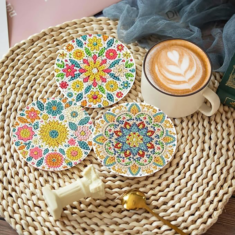 8 parçalı set/Elmas boyama bar - Resin Art Coasters incelemesi ve fiyatı