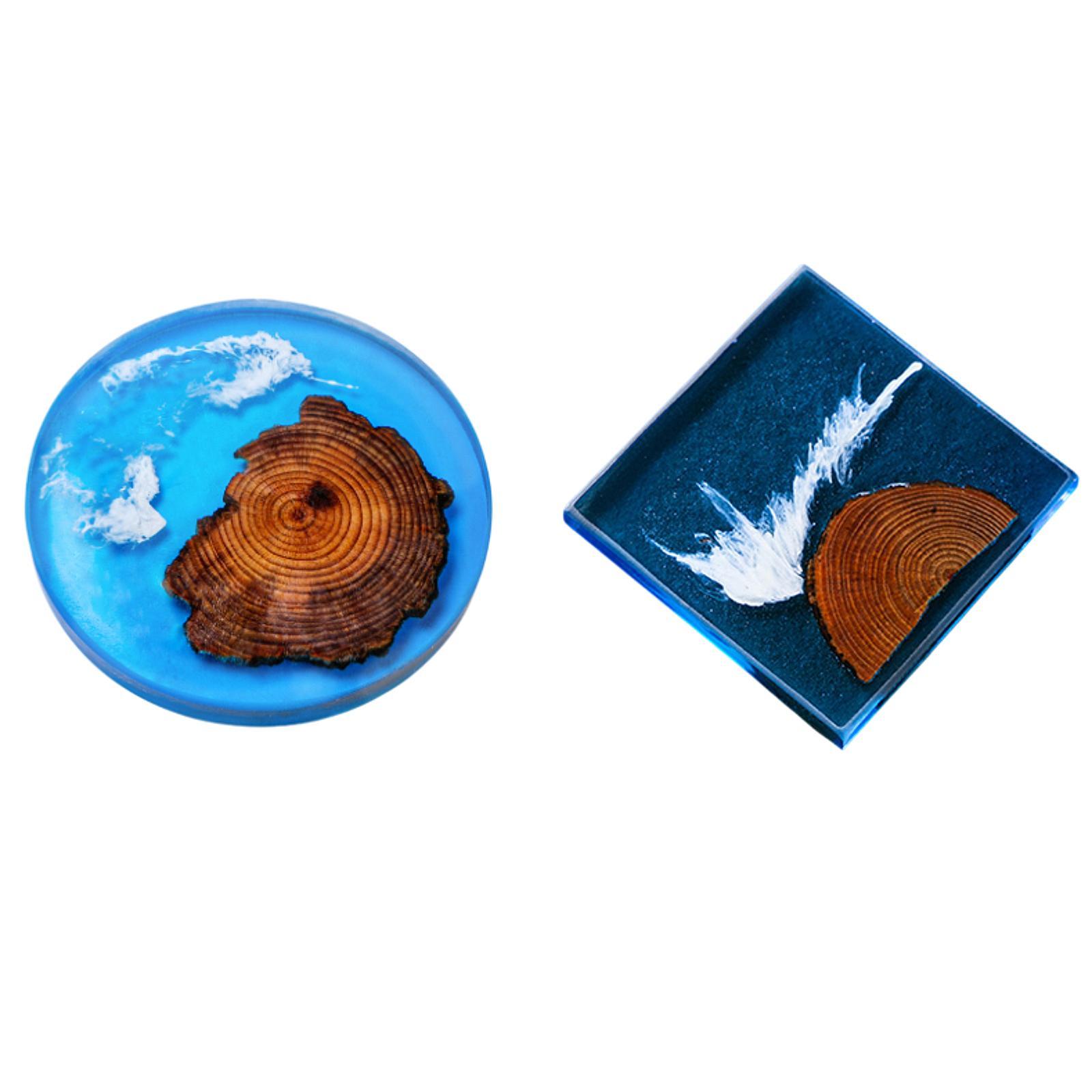 6 adet Epoksi Bardak Altlıklar - Resin Art Coasters incelemesi ve fiyatı