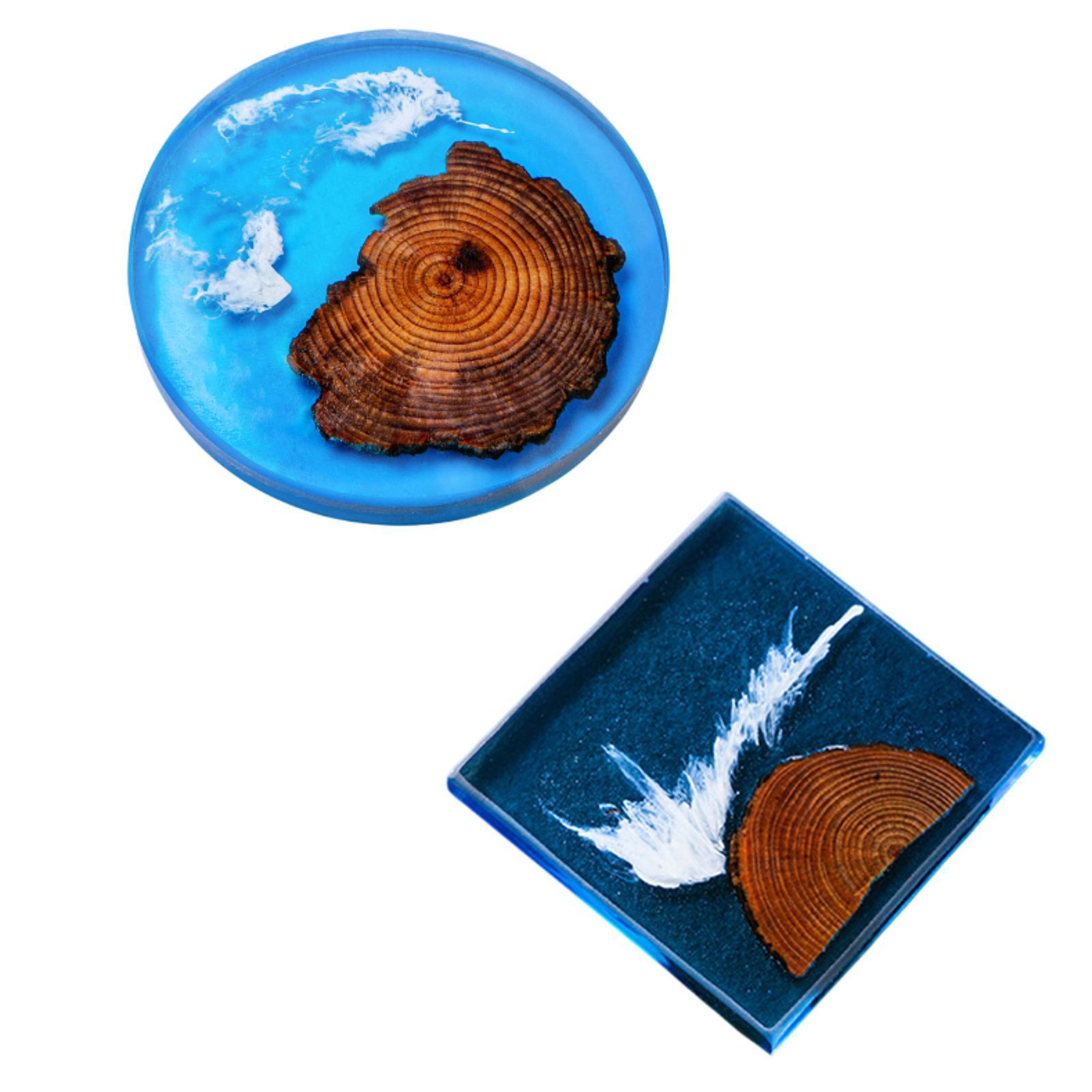 6 adet Epoksi Bardak Altlıklar - Resin Art Coasters incelemesi ve fiyatı