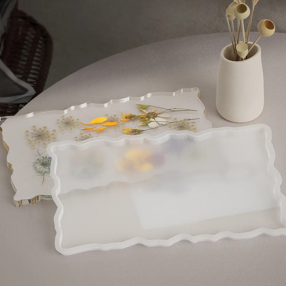 Tepsi Epoksi Reçine silikon ka - Resin Art Coasters incelemesi ve fiyatı