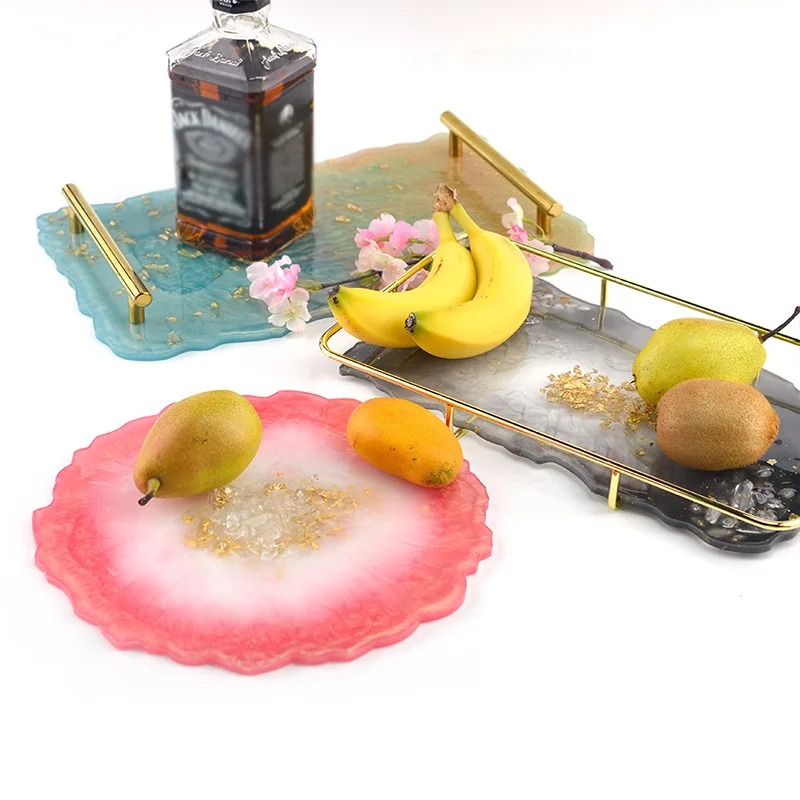Tepsi Epoksi Reçine silikon ka - Resin Art Coasters incelemesi ve fiyatı