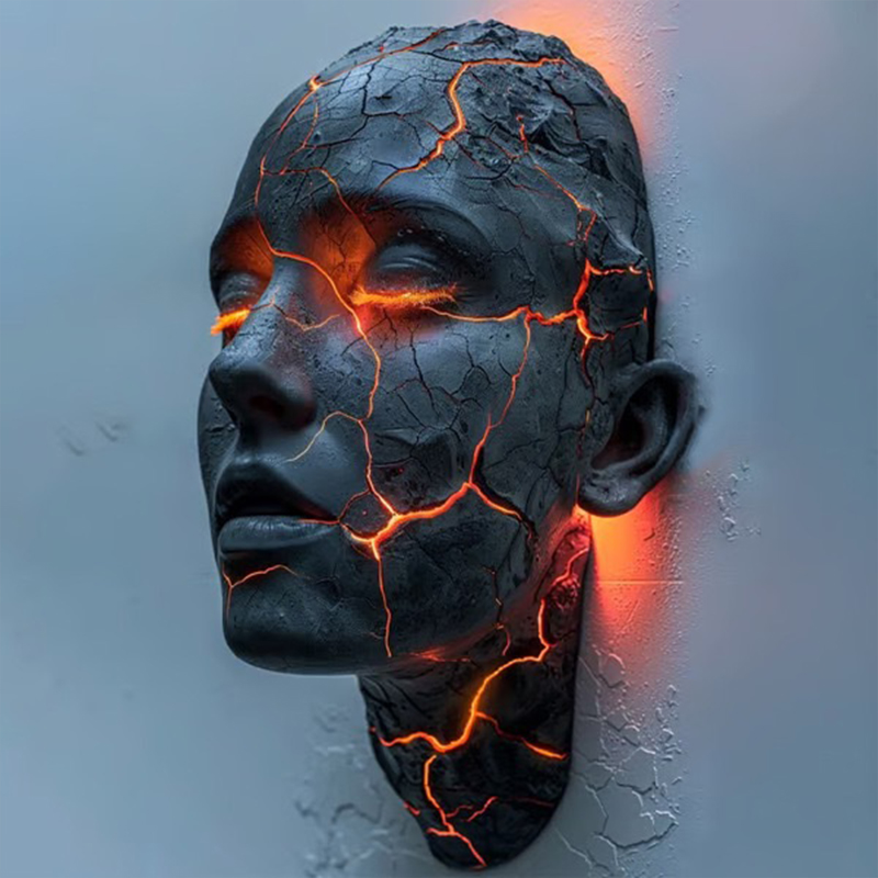2026 Yeni Reçine Çatlak Ruh Du - Resin Art Wall Decor incelemesi ve fiyatı