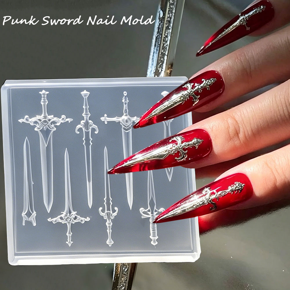 1 adet 3D Retro Punk Kılıç Tır - Resin Art Template incelemesi ve fiyatı